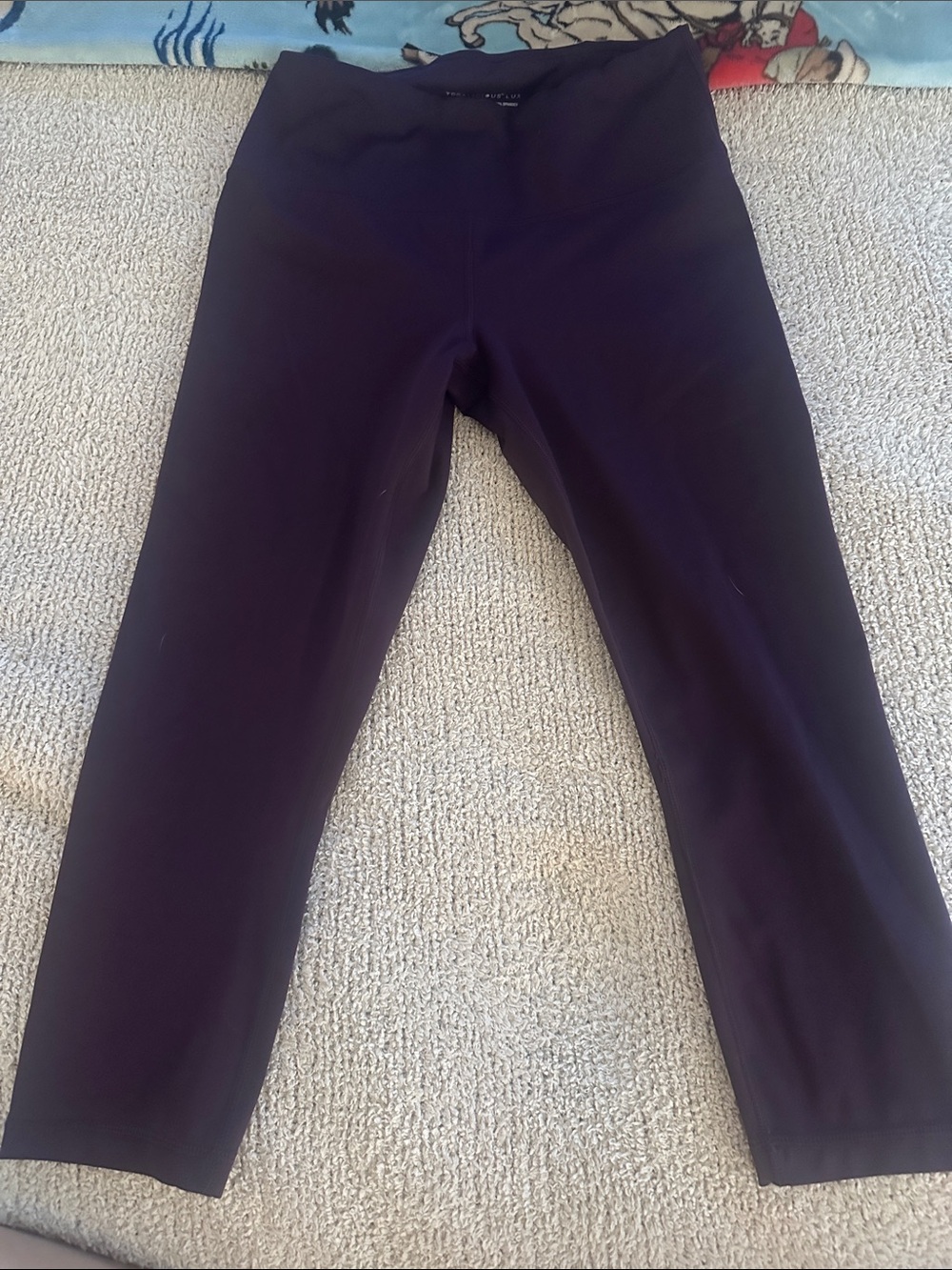 Yogalicious Lux Medium wine color leggings. 21’ inseam, like new